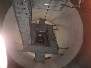 Looking up to start m